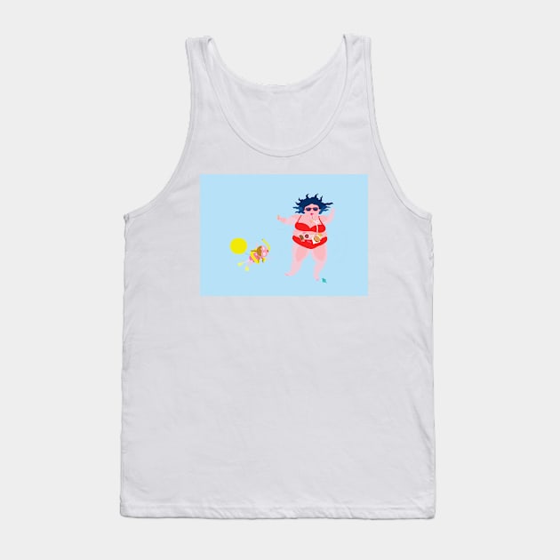 Water picnic Tank Top by rocioalb